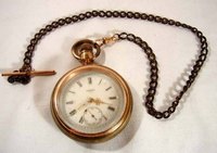 An antique Eglin pocket watch.