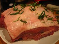 Leg of Lamb with Rosemary