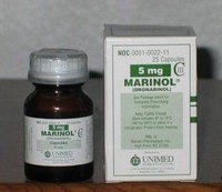 Marinol is a synthetic form of the active ingredient in marijuana.