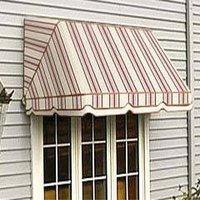 A common canvas window awning. Courtesy of anandinterior.com