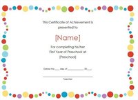 Certificate of Achievement
