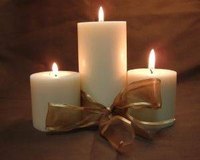 Candles Make the Perfect Base for a Christian Table Arrangement