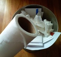 Tissues from head congestion