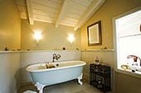Beadboard in a Bathroom