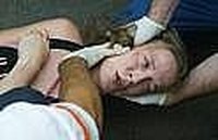 Woman Having Seizure