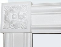 Fasten Corner Blocks for Door Trim