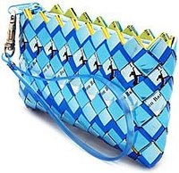 Make a Bag Out of Candy Wrappers