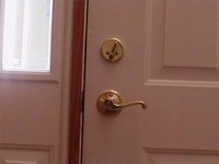 Install a Lever Door Handle