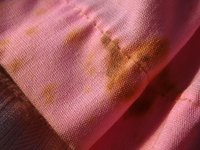 Natural cleaners can remove tough stains like this.