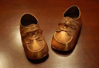 Bronzing your baby's shoes is a great way to remember those little feet forever