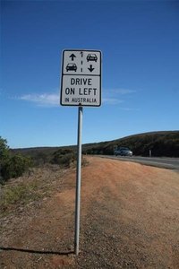 Australian Road Sign