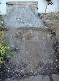 Demolition of old steps may be more difficult than building new