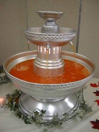 Beverage fountains are a great, attractive way to serve drinks