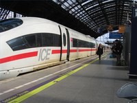 Cologne's main train station (Hauptbahnhof), Germany.