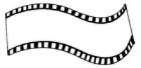 8mm film was popular for home movies in the mid 20th Century