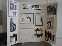 A simple visual interest presentation board.
