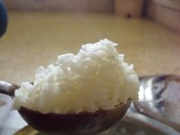 Boiled white rice can help relieve diarrhea.