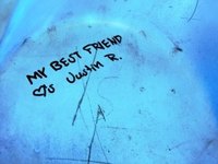 Remove Permanent Marker Graffiti