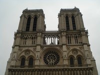 What Style of Architecture Was Used for the Cathedral at Notre Dame De Paris?
