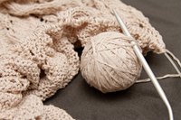 knit Button Shawl Free Pattern
