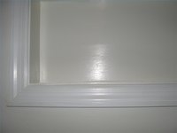 Paint Styrofoam Molding And Trim In A Mobile Home