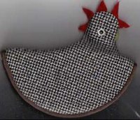 chicken potholder crafts project