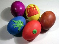 Mixing food coloring gives you more colors.