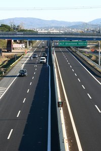 Weigh-in-motion devices are commonly used to measure the weights of passing vehicles.