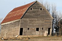 Siding the outside of your barn with metal siding will improve the appearance of your property.