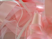 Use ribbon and tulle to create an easy, no-sew tutu.