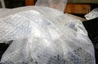 Bubble wrap is an essential packing material in packing art and canvases for shipment.