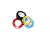 Secure wires to fish tape with electrical tape.