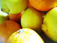 You can use slices of lemon or orange as garnishes.