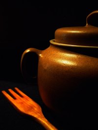 Build a wood fire kiln to fire your pottery.
