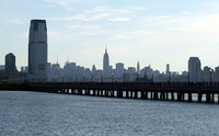 The New Jersey turnpike leads into New York City.