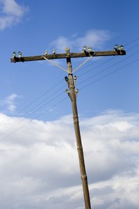 Most utility companies will install and maintain electric poles.