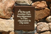 Make your own wall plaque.