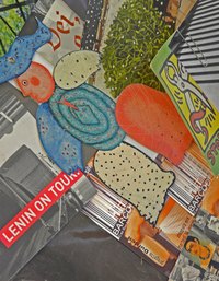 Make paper collage art from images in magazines.