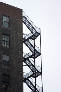 Fire escape routes are a necessity for any safe building.