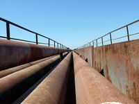 The mill pressure test is used on steel pipe.