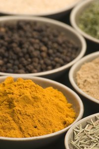 Turmeric is a popular spice used in curries.