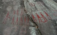 Rock painting has been popular since ancient times.