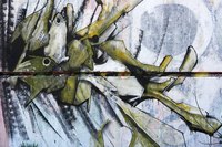 An airbrush can be used to paint designs on many surfaces.