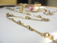 Transform old jewelry by recoloring.