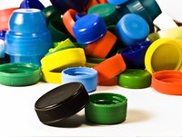 Plastic lids and caps can be used for a variety of crafts.