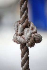 Remove that stubborn knot using tools found around the house.