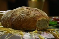 Holy Communion celebrates the Body and Blood of Christ.