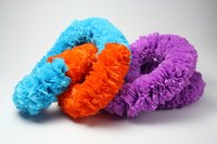Make your tot a grass skirt to go with pretty leis.