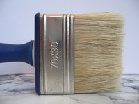 Natural bristle brushes are best for oil-based paint.
