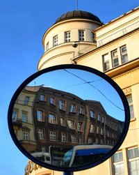 Spherical mirrors are everywhere.